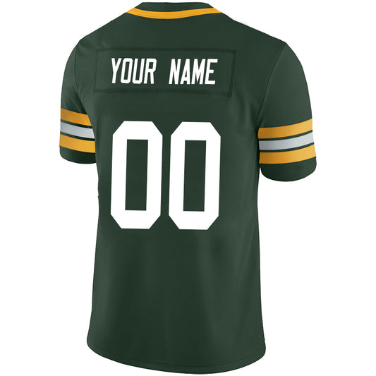 Custom GB.Packer Green Stitched Player Game Football Jerseys