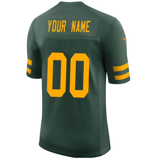 Custom GB.Packer Green Stitched Player Vapor Game Football Jerseys