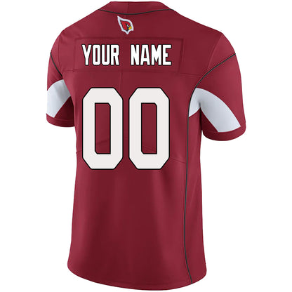 Custom A.Cardinal Red Vapor Untouchable Stitched Player Elite Jersey Stitched Football Jerseys