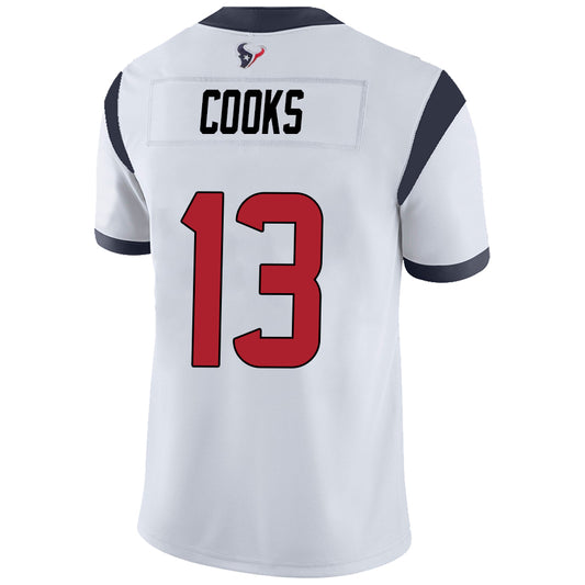 H.Texans #13 Brandin Cooks White Stitched Player Game Football Jerseys