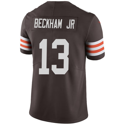 C.Browns #13 Odell Beckham JR Brown Stitched Player Game Football Jerseys