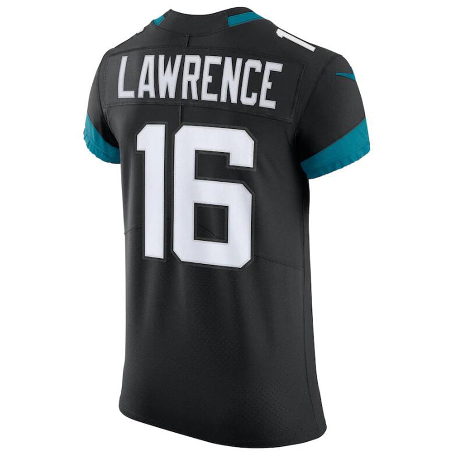 J.Jaguars #16 Trevor Lawrence Black Stitched Player Vapor Elite Football Jerseys