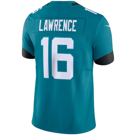 J.Jaguars #16 Trevor Lawrence Teal Stitched Player Vapor F.U.S.E. Limited Football Jerseys