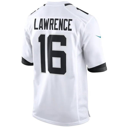 J.Jaguars #16 Trevor Lawrence White Stitched Player Game Football Jerseys