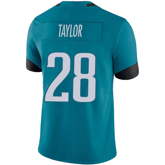 J.Jaguars #28 Fred Taylor Teal Stitched Player Vapor Elite Football Jerseys