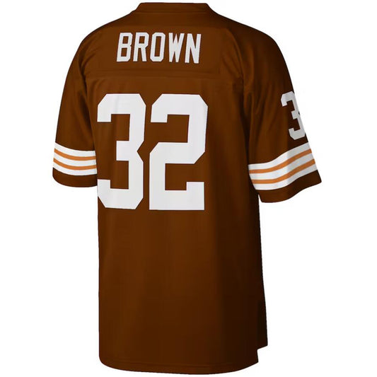 C.Browns #32 Baker Mayfield Brown 2020 Salute To Service Limited Jersey