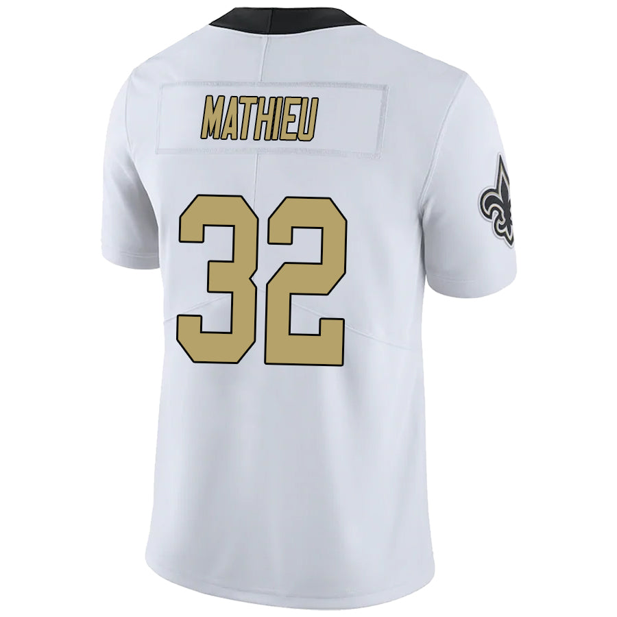 NO.Saints #32 Tyrann Mathieu White Stitched Player Game Football Jerseys