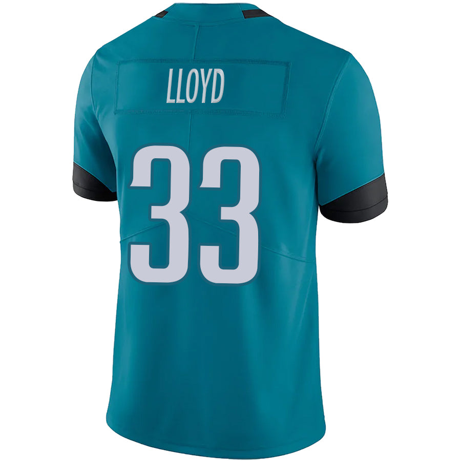 J.Jaguars #33 Devin Lloyd Teal Stitched Player Vapor Elite Football Jerseys