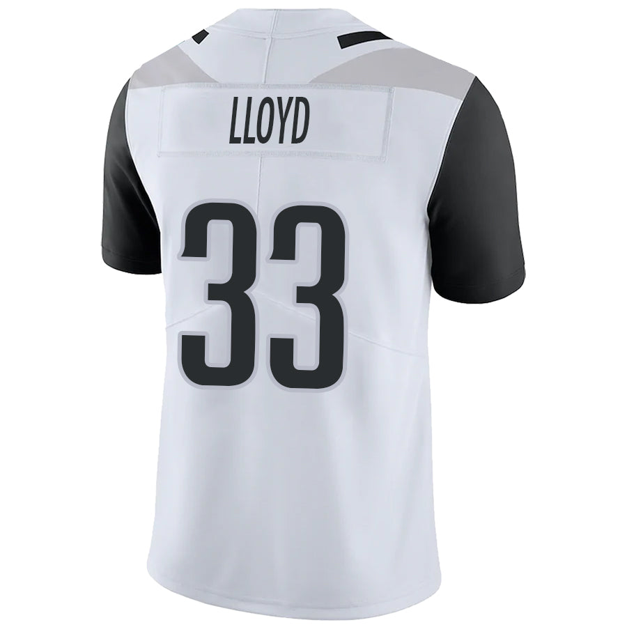 J.Jaguars #33 Devin Lloyd White Stitched Player Vapor Elite Football Jerseys