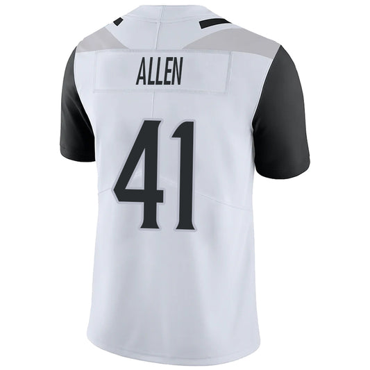 J.Jaguars #41 Josh Allen White Stitched Player Vapor Elite Football Jerseys