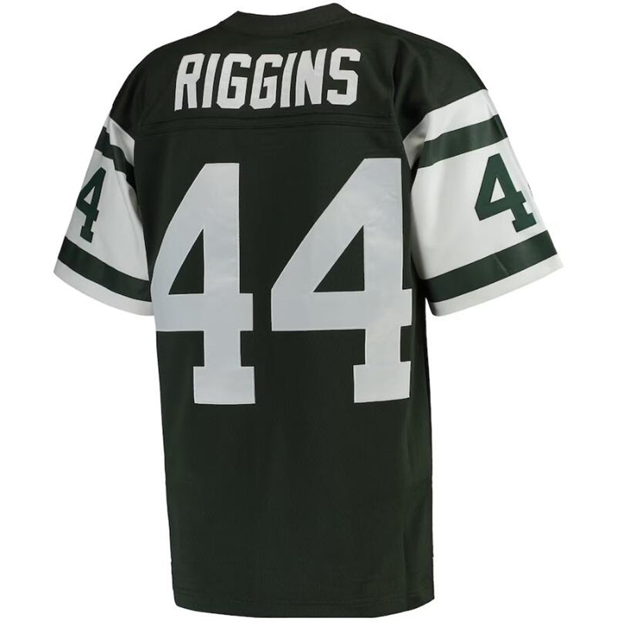 NY.Jets #44 John Riggins Mitchell & Ness Green Retired Player Legacy Replica Jersey