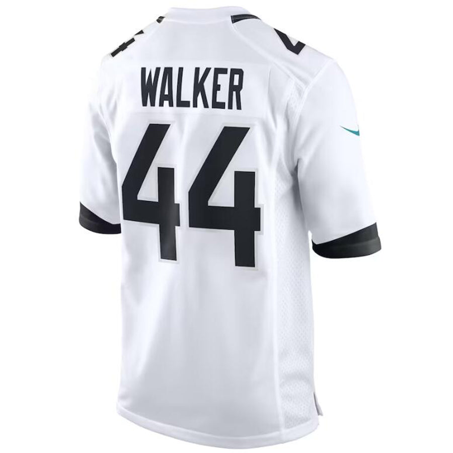 J.Jaguars #44 Travon Walker White Stitched Player Game Football Jerseys