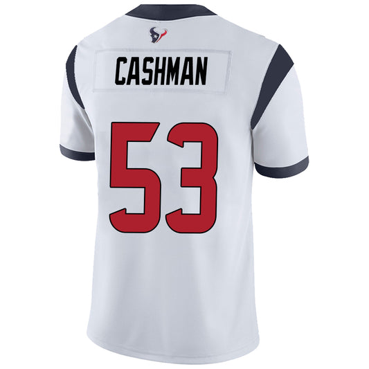 H.Texans #53 Blake Cashman White Stitched Player Game Football Jerseys