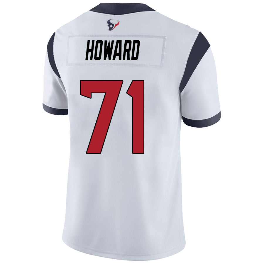 H.Texans #71 Tytus Howard White Stitched Player Game Football Jerseys