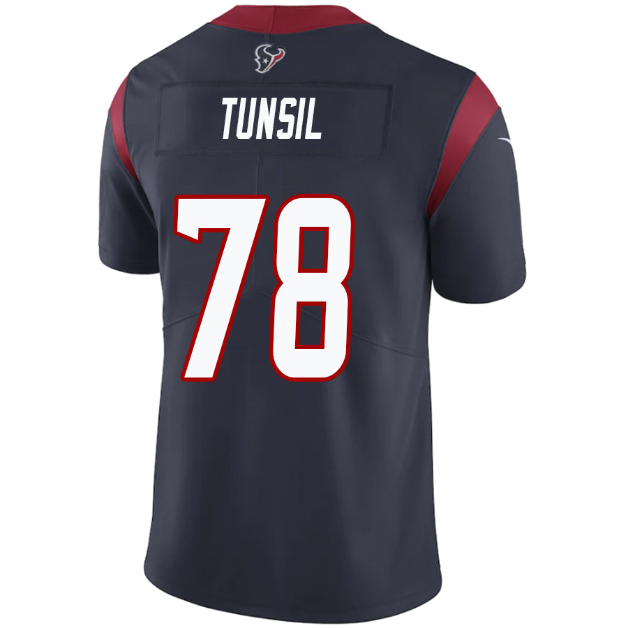 H.Texans #78 Laremy Tunsil Navy Stitched Player Game Football Jerseys