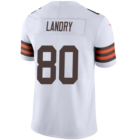 C.Browns #80 Jarvis Landry White Stitched Player Game Football Jerseys