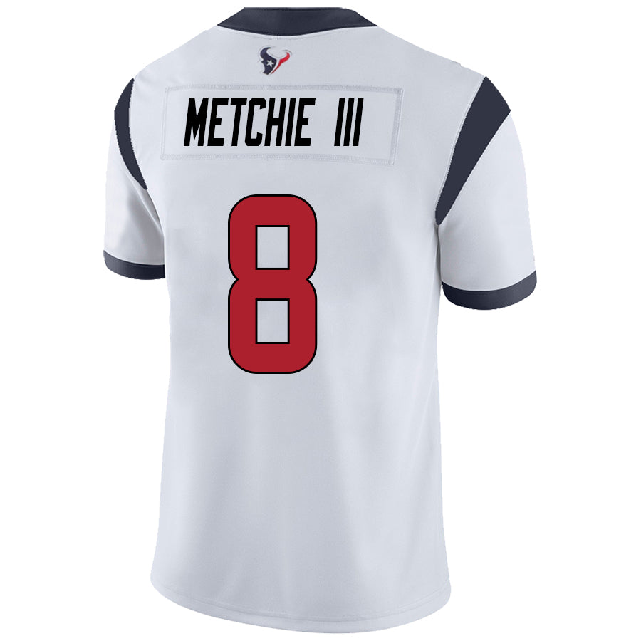 H.Texans #8 John Metchie III White Stitched Player Game Football Jerseys