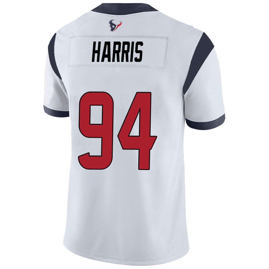 H.Texans #94 Demone Harris White Stitched Player Game Football Jerseys