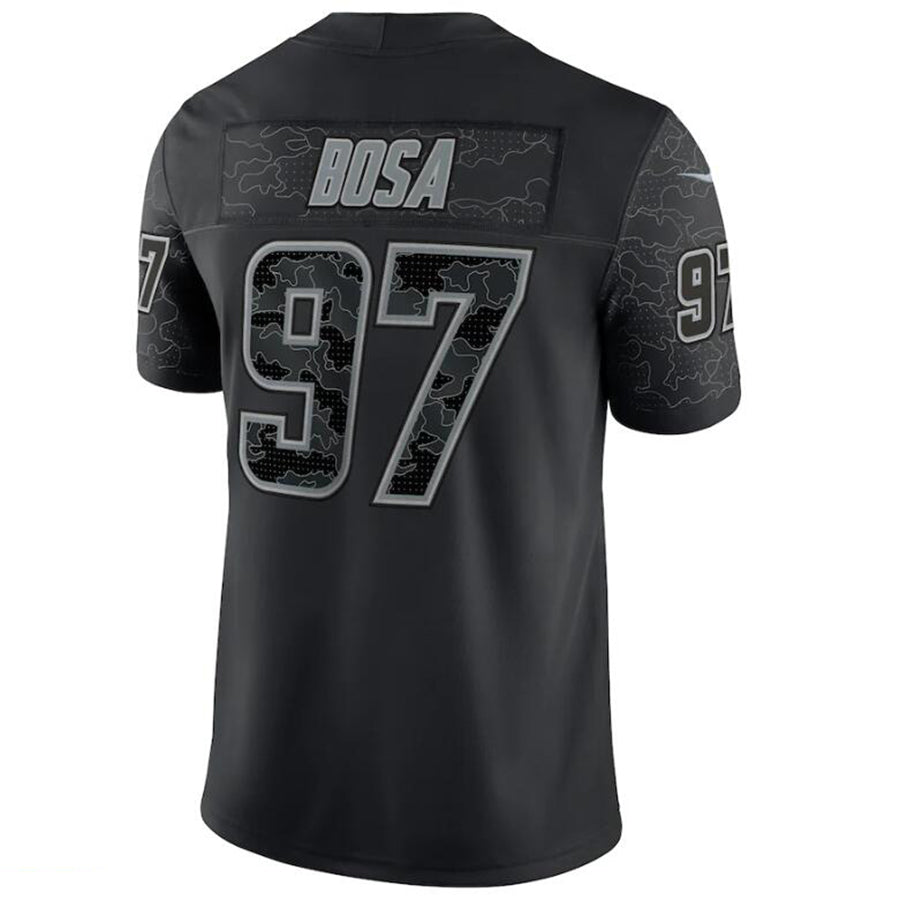 LA.Chargers #97 Jey Bosa Black Stitched Player Game Football Jerseys