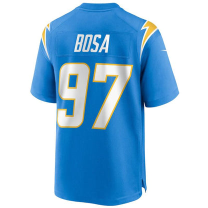 LA.Chargers #97 Jey Bosa Blue Stitched Player Game Football Jerseys