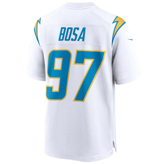 LA.Chargers #97 Jey Bosa White Stitched Player Game Football Jerseys