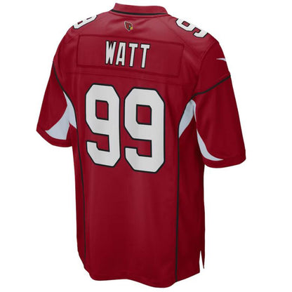 A.Cardinal #99 J.J. Watt Jersey Red Stitched Player Game Football Jerseys