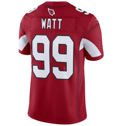 A.Cardinal #99 J.J. Watt Jersey Red Stitched Player Vapor Game Football Jerseys