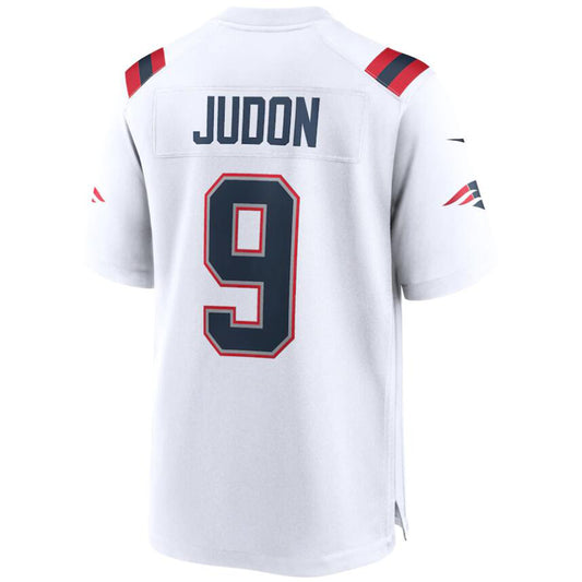 NE.Patriots #9 Matthew Judon White Stitched Player Vapor Game Football Jerseys