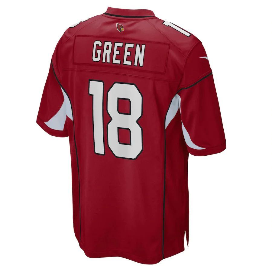 A.Cardinal #18 A.J. Green Cardinal Player Game Jersey Stitched American Football Jerseys