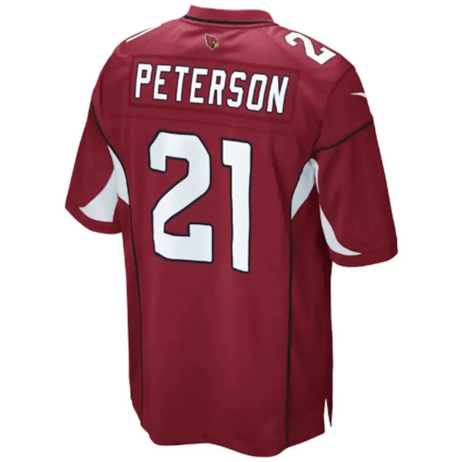 A.Cardinal #21 Patrick Peterson Cardinal Game Player Jersey Stitched American Football Jerseys