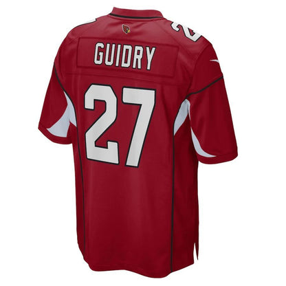 A.Cardinal #27 Javelin Guidry Cardinal Game Player Jersey Stitched American Football Jerseys