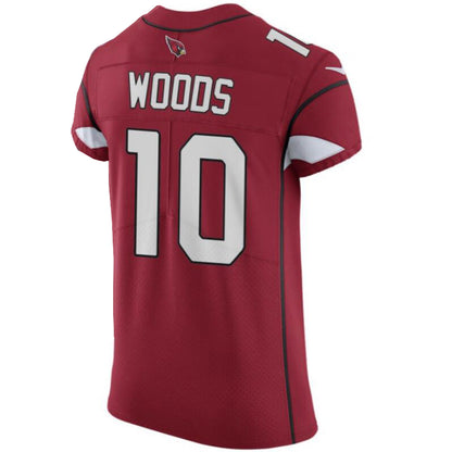 A.Cardinals #10 Josh Woods Cardinal Vapor Untouchable Elite Jersey