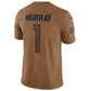 A.Cardinals #1 Kyler Murray Brown 2023 Salute To Service Limited Jersey Football Jerseys