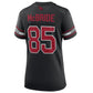 A.Cardinals #85 Trey McBride Black Alternate Game Jersey Football Jerseys