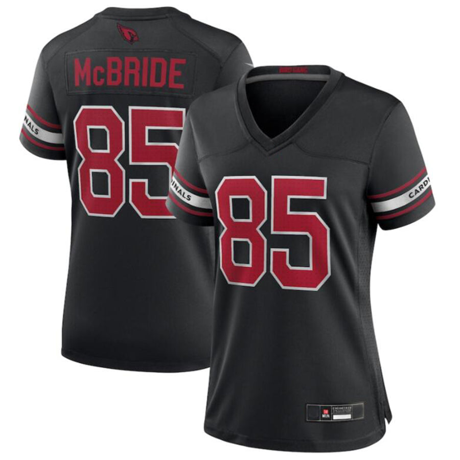 A.Cardinals #85 Trey McBride Black Alternate Game Jersey Football Jerseys