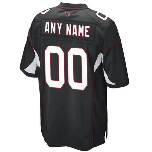 Custom A.Cardinal Black Game Jersey Stitched Football Jerseys