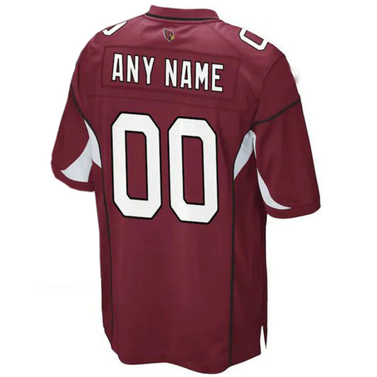 Custom A.Cardinal Red Game Jersey Stitched Football Jerseys