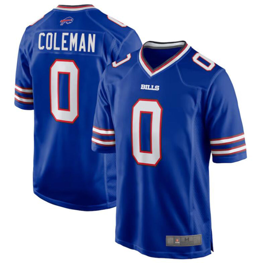 B.Bills #0 Keon Coleman Royal Player Game Jersey American Stitched Football Jerseys