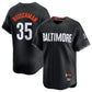 Baltimore Orioles #35 Adley Rutschman Black City Connect Limited Player Jersey American Stitched Baseball Jerseys