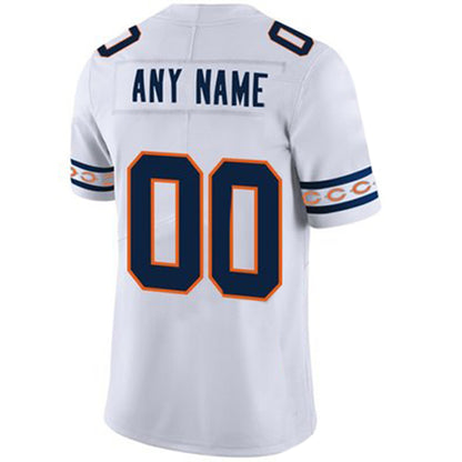 Custom C.Bears White Team Logo Vapor Limited Jersey