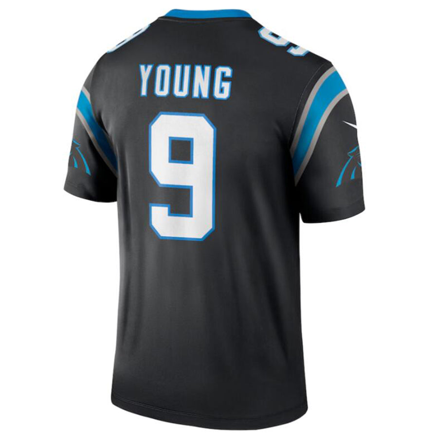 C.Panthers #9 Bryce Young Player Black Legend Jersey Stitched American Football Jerseys