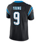 C.Panthers #9 Bryce Young Black Vapor F.U.S.E. Limited Jersey American Stitched Football Jerseys