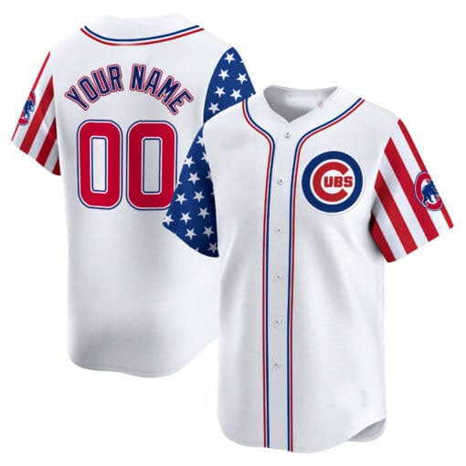 Custom Chicago Cubs 2024 Independence Day Vapor Premier Limited– All Stitched Baseball Jersey