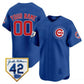 Custom Chicago Cubs 2024 Jackie Robinson Patch Vapor Premier Limited  V2– All Stitched Baseball Jersey