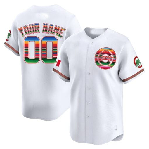 Custom Chicago Cubs Mexico Vapor Premier Limited– All Stitched Baseball Jersey