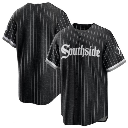 Custom Chicago White Sox Black City Connect Replica Baseball Jerseys