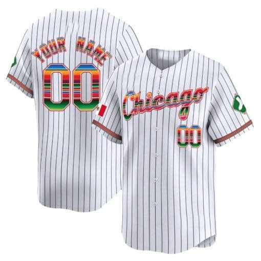 Custom Chicago White Sox Mexico Vapor Premier Limited V3 – All Stitched Baseball Jersey