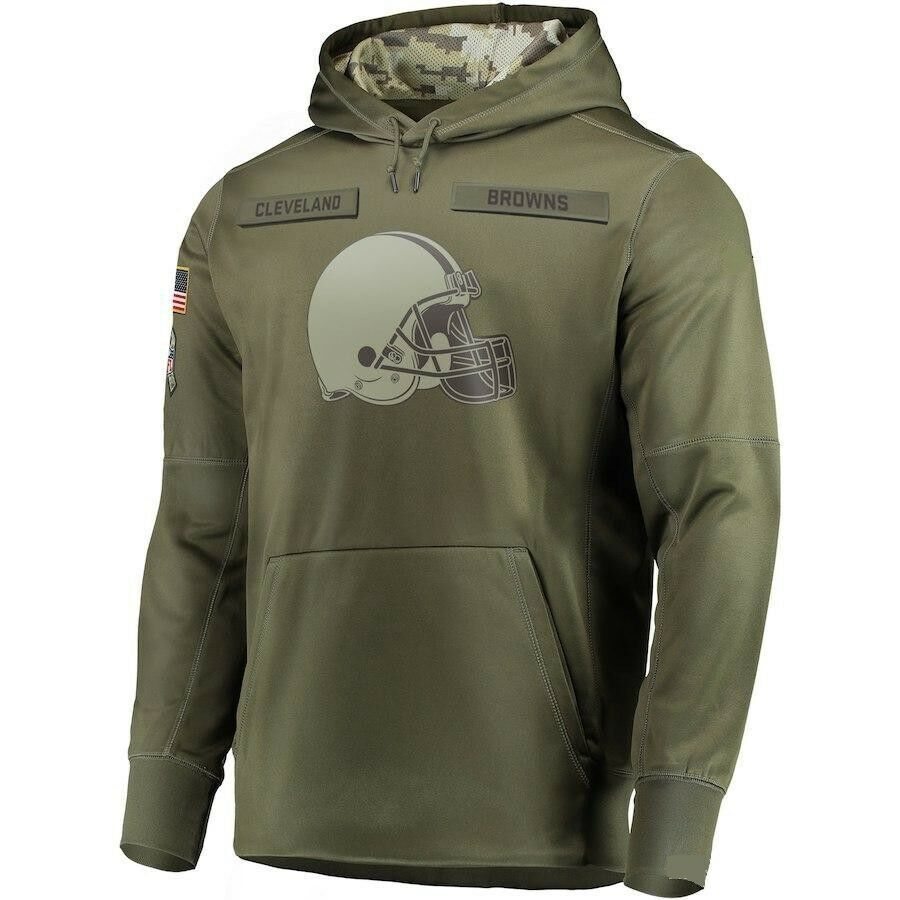 C.Browns 2024 Salute To Service Club Pullover Hoodie Cheap sale Birthday and Christmas gifts Stitched American Football Jerseys