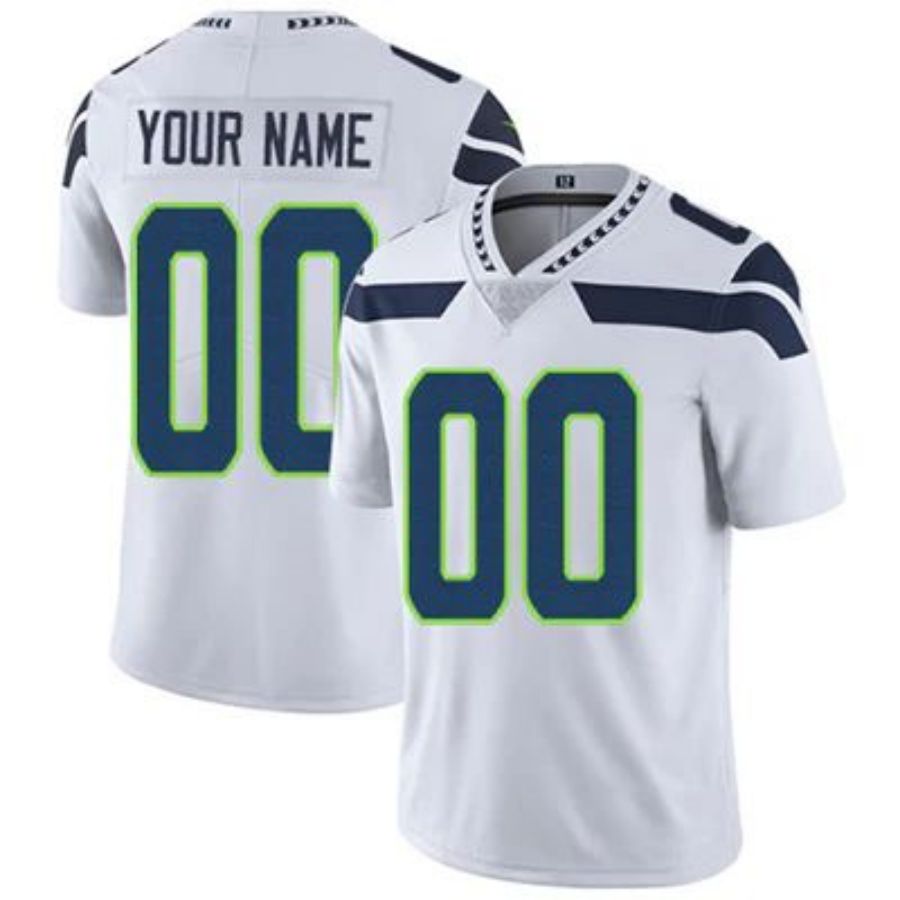 Custom 2020 S.Seahawks Jerseys Stitched American Vapor Game Football Jerseys