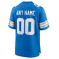 Custom D.Lions Blue Player Game Jersey American Stitched Football Jerseys